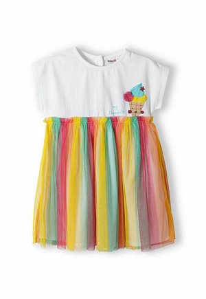 SHORT SLEEVE WITH TULLE - Cocktailklänning - multi coloured