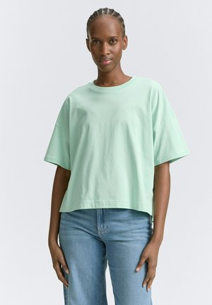 TOM TAILOR DENIM Basic T-shirt - mint jade turqouise