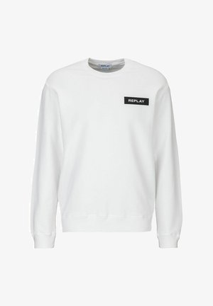 Replay Felpa - white