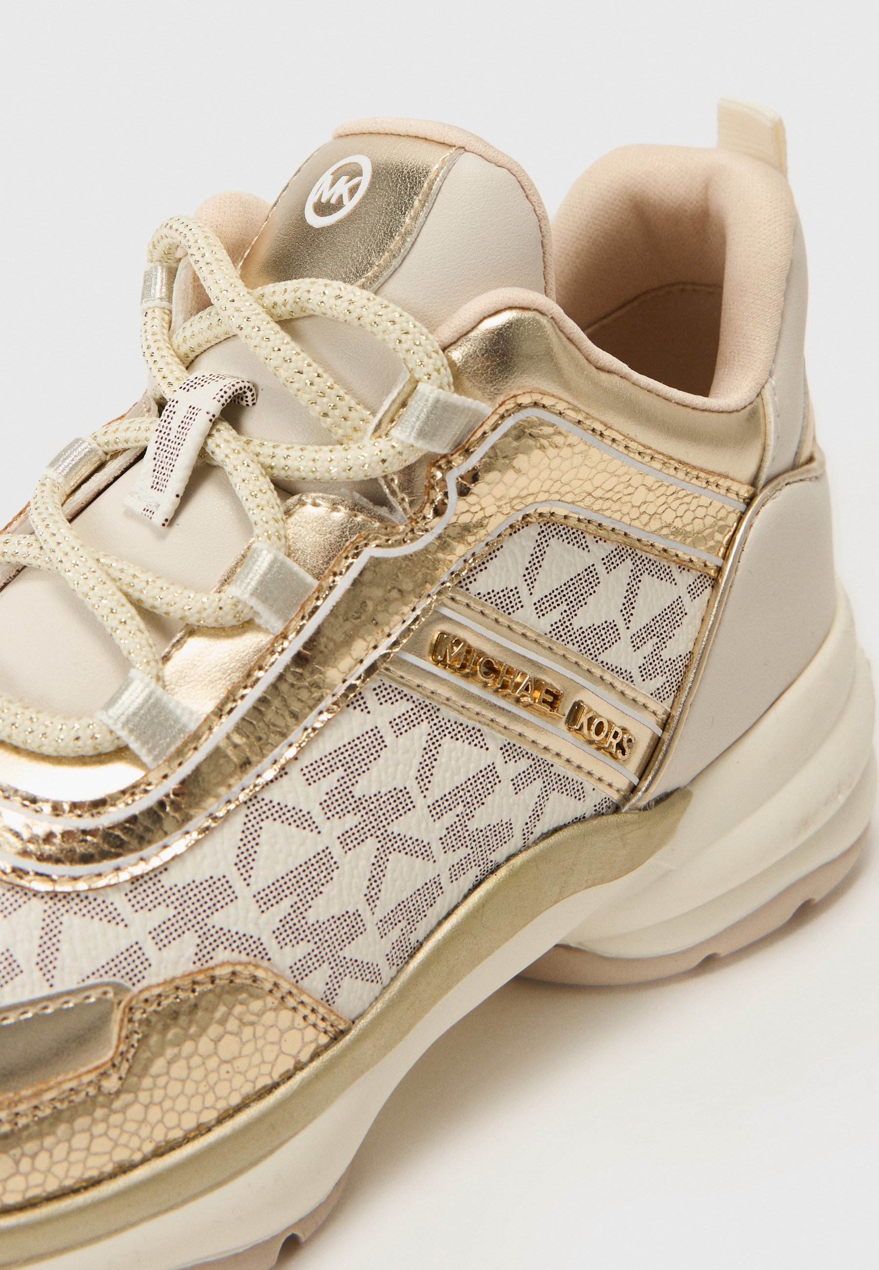 Michael Kors Kids OLYMPIA - Trainers - vanilla/pale gold
