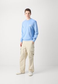 Tommy Jeans ENTRY GRAPHIC CREW - Felpa - westside blue
