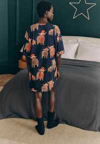 Next MATCHING FAMILY CHRISTMAS HAMISH THE HIGHLAND COW PETITE  - Hálóing - navy blue