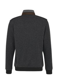 bugatti Strickpullover - dunkelgrau