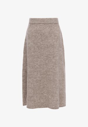 usha, A-lijn rok - beige melange