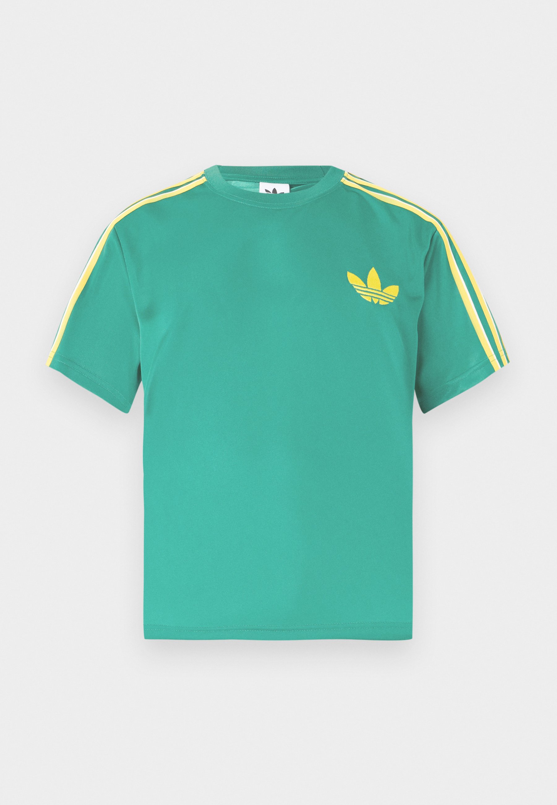 adidas Originals FIREBIRD TEE - Jednoduché tričko - bold green/yellow/off white