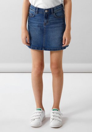 Combinaison Épaules dénudées Enfant Name it NKFVINAYA SS PLAYSUIT FFFFF NOOS Bleu Sport 2000
