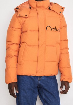 Winterjacke - orange