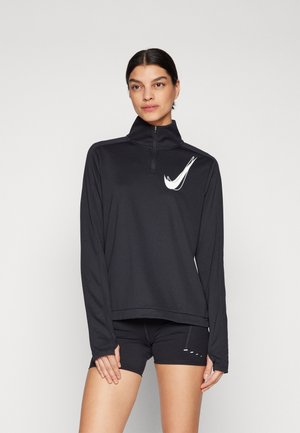 Nike Performance MID - Maglietta a manica lunga - black