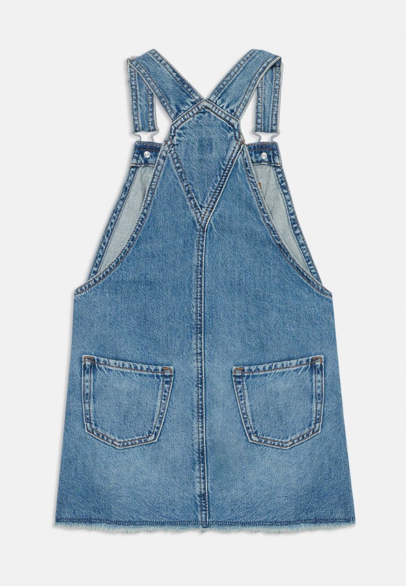 gap denim overall dress Gap denim overall dress size small