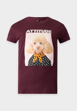 ONLY, ONLVIBE GLASSES - T-shirt con stampa - fig