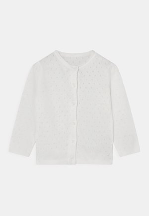 BABY POINTELLE UNISEX - Kardigan - ivory