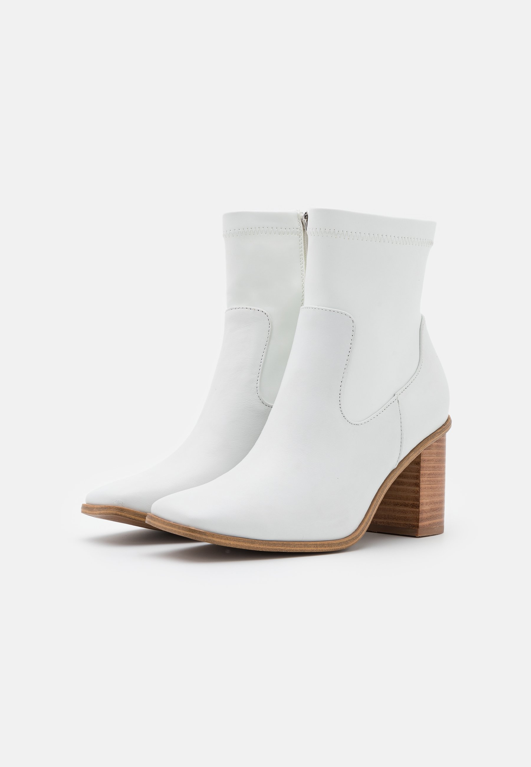aldo white bootie