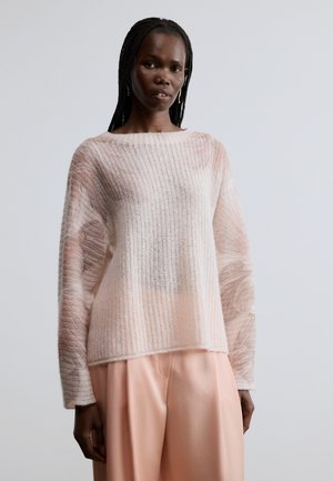 Strickpullover - light pink