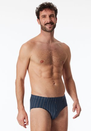 Schiesser 6-PACK WEICHER BUND - Slip - navy