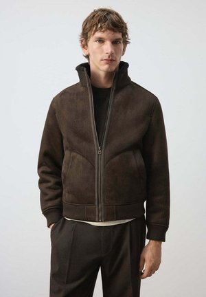 Mango, ADULT - Blouson bomber - coffee