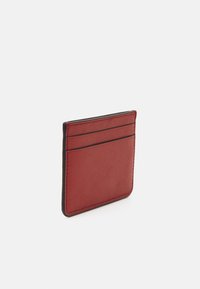 Lauren Ralph Lauren LEATHER CARD CASE - Maks - red sunstone