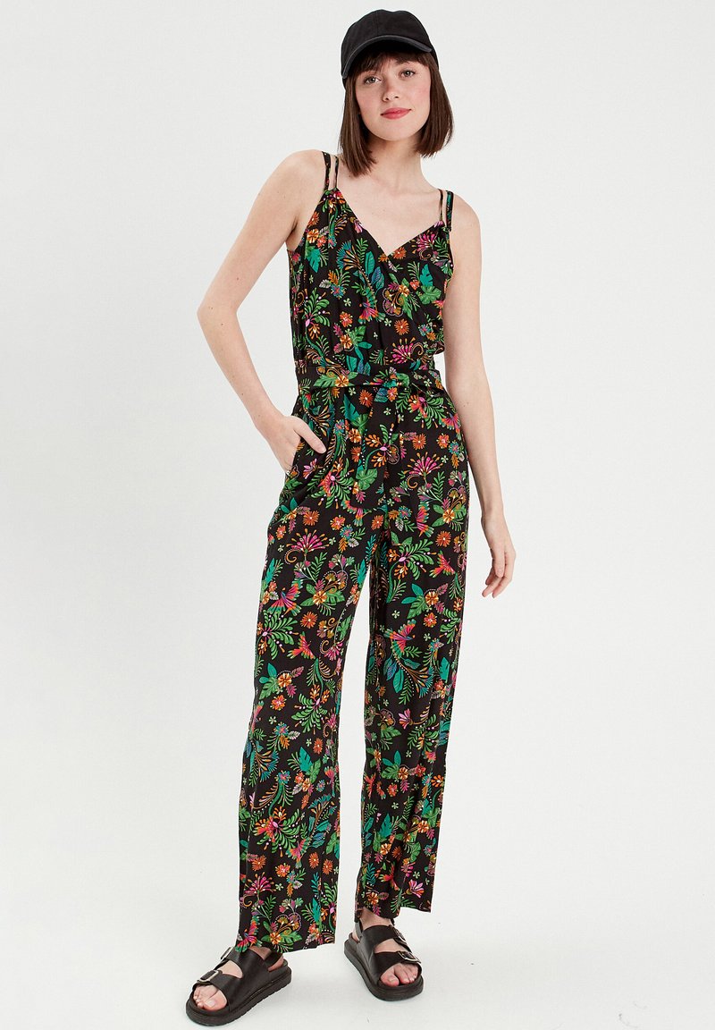Cache Cache TRÄGER - Tuta jumpsuit - noir