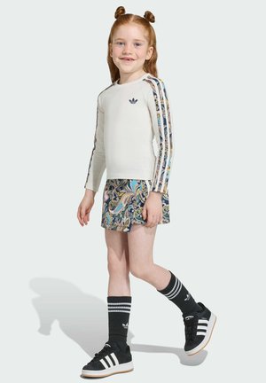 adidas Originals, SET - Minijupe - cloud white   multi   multicolor   night indigo