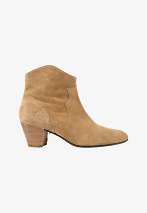 Isabel Marant Étoile, WESTERN BOOTS BEIGE - Bottines de cowboy / motard - beige