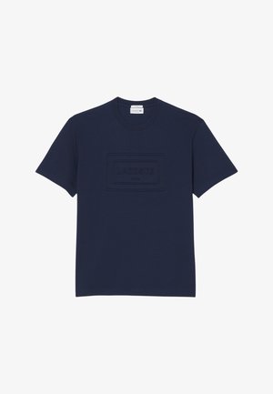 Lacoste, TH0794_GJP - Camiseta estampada - bleu nuit-166