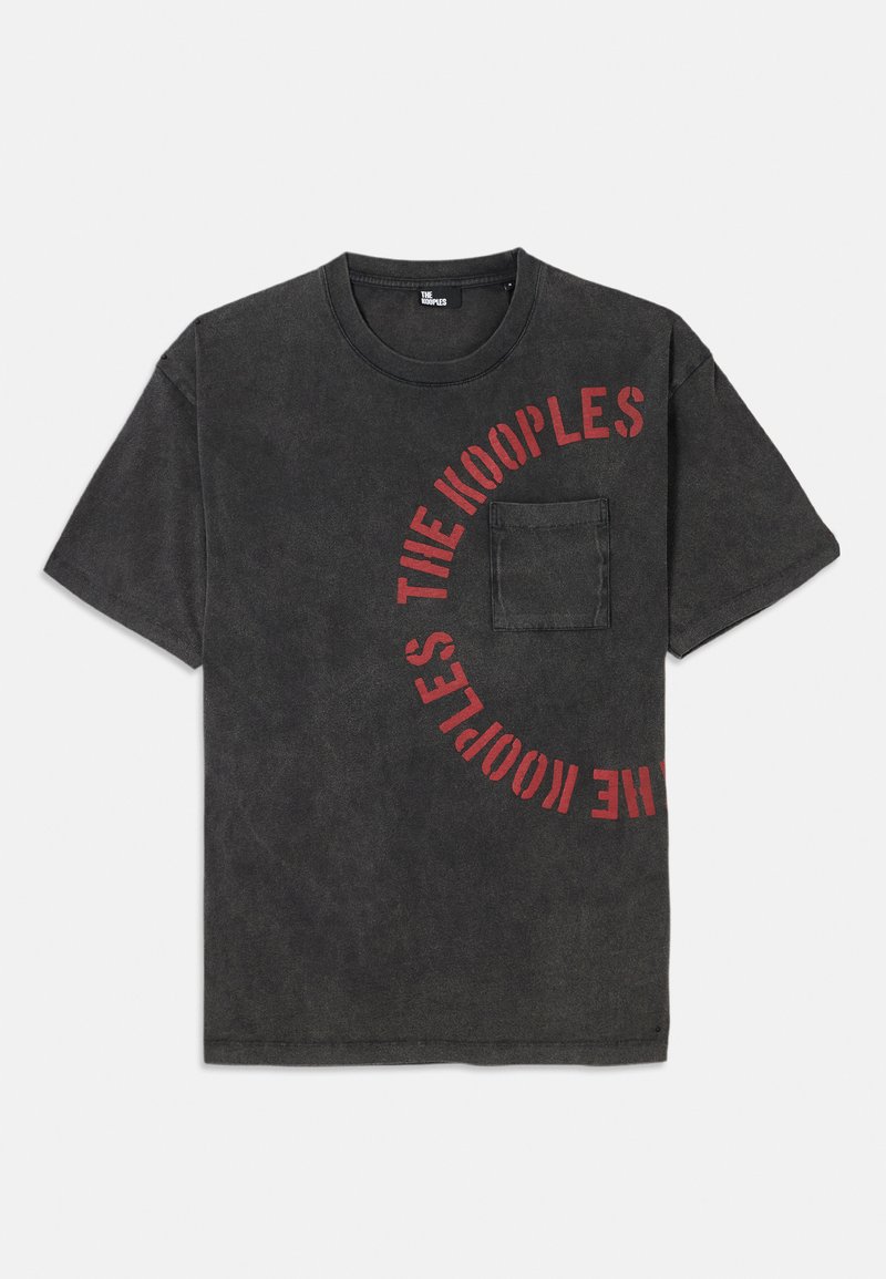 The Kooples T-shirt print zwart