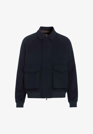 Oscar Jacobson, AVIATOR JACKET - Light jacket - navy
