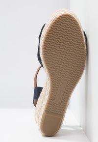 TOM TAILOR Sandales à plateforme - dark blue