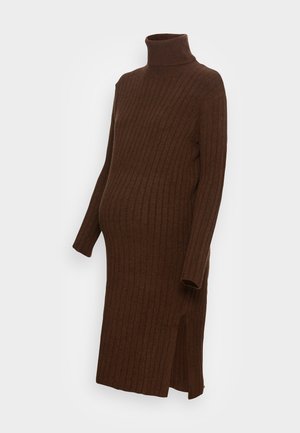 Vestido de punto - brown