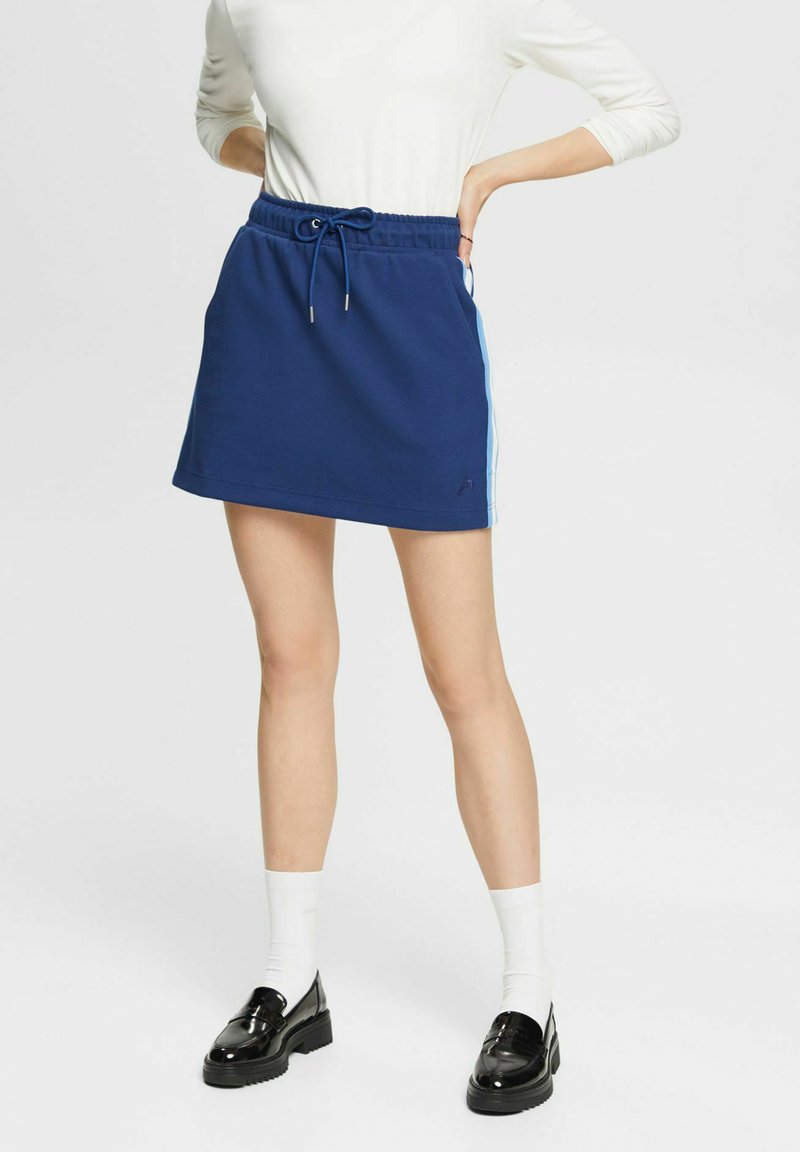 Esprit TRAINING Jupe trapèze ink/bleu marine ZALANDO.FR