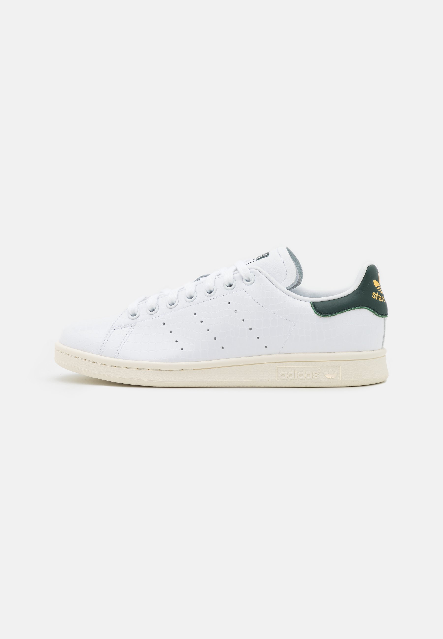 White & green stan smith sneakers Clearance