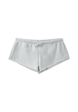 Stradivarius, PLUSH MINI SHORTS - Jogginghose - light grey