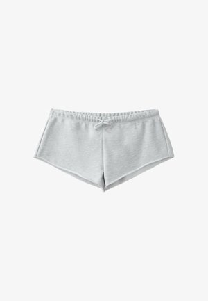 Stradivarius, PLUSH MINI SHORTS - Jogginghose - light grey