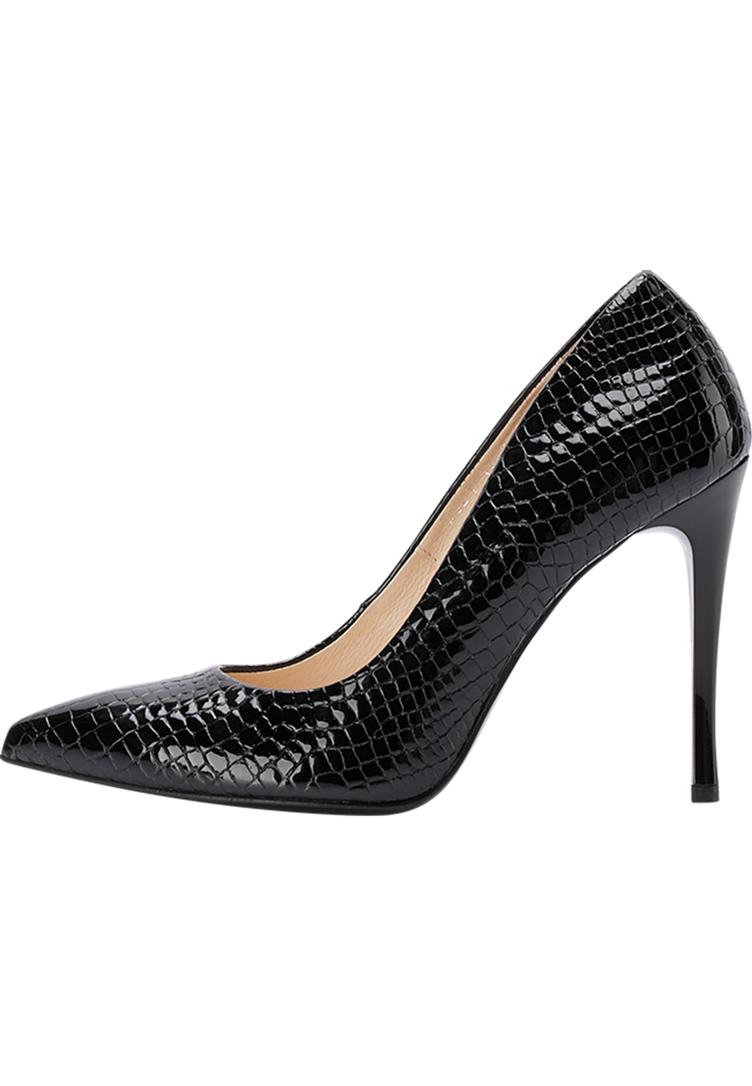 faina Hoge hakken - black snake/zwart - Zalando.nl