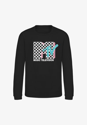 Henry Tiger CHECKERED MTV INVERSE - Felpa - black