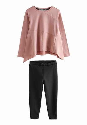 REGULAR FIT - ZALA SET - Leggings - Byxor - pink black