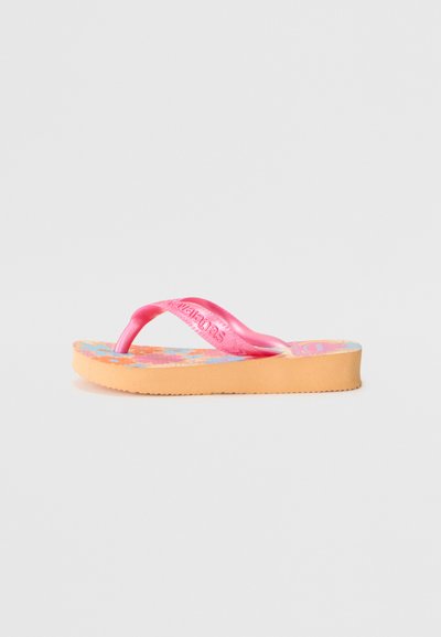 FLORES - Sandales tongs - peach