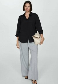 Mango Skjortebluser - black