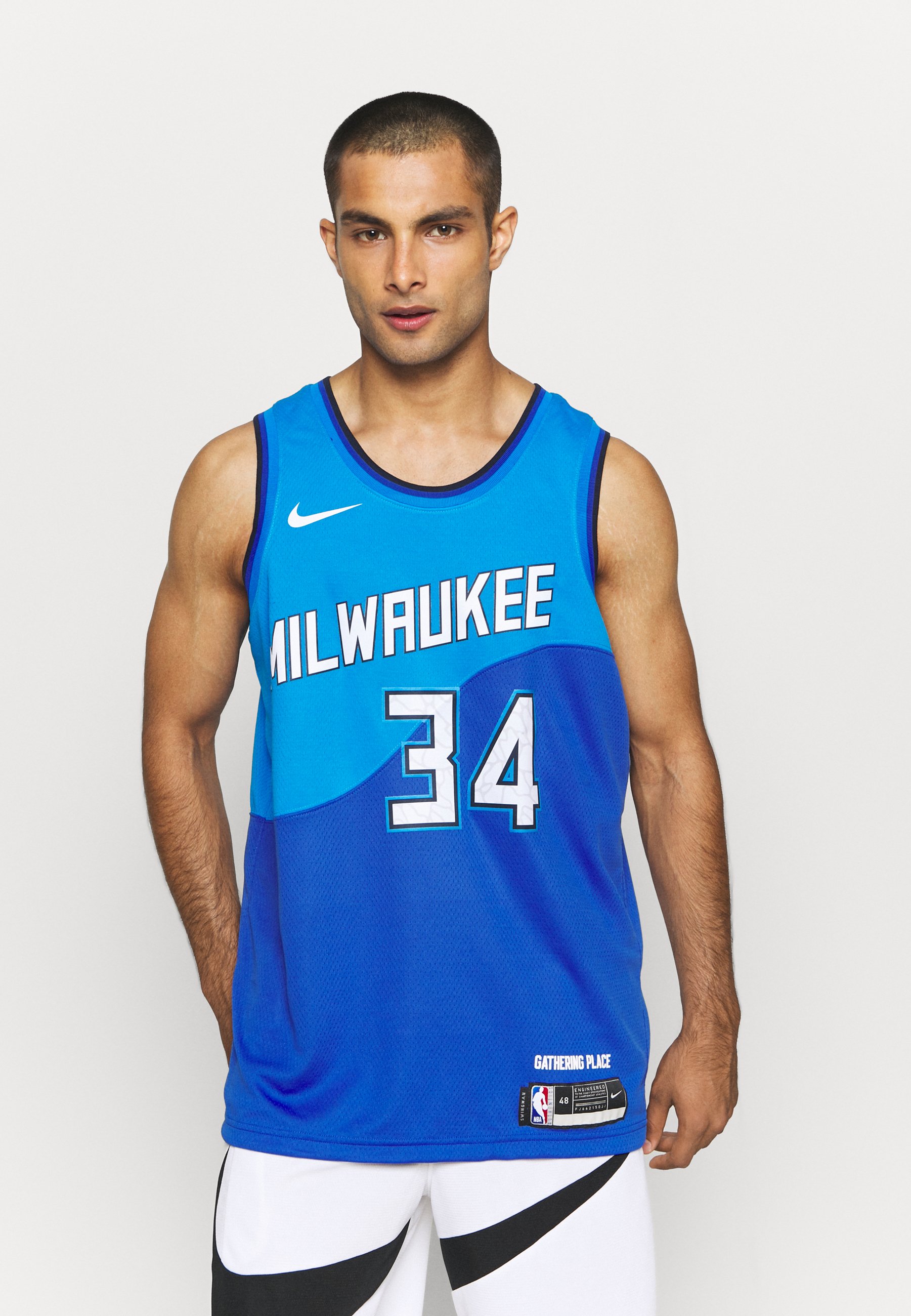 Uomo NBA MILWAUKEE BUCKS GIANNIS ANTETOKOUNMPO CITY EDITION SWINGMAN - Squadra Uomo NBA MILWAUKEE BUCKS GIANNIS ANTETOKOUNMPO CITY EDITION SWINGMAN - Squadra