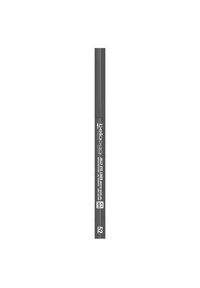 Matita eyeliner gel nera con finitura opaca, etichettata "Jelly Eye Liner," presenta proprietà waterproof e lunga durata. Indicazione della dimensione: 52.