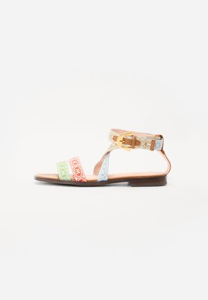 Sandals - cuir/multicolor