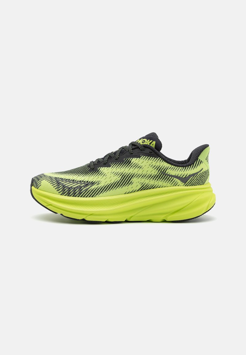 HOKA CLIFTON 9 GTX UNISEX - Zapatillas running asfalto - black/lettuce