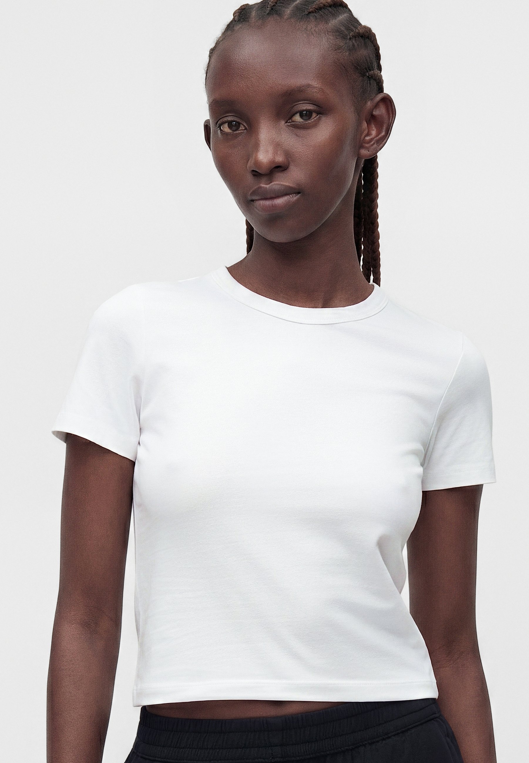 JJXX JXGIGI BABY TEE - Basic T-shirt - bright white/white
