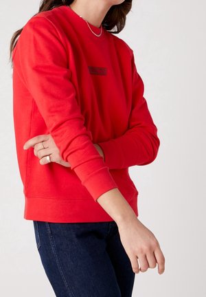 Sweatshirt - red
