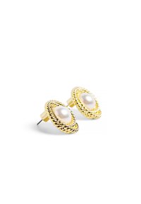 Earrings - gold coloured