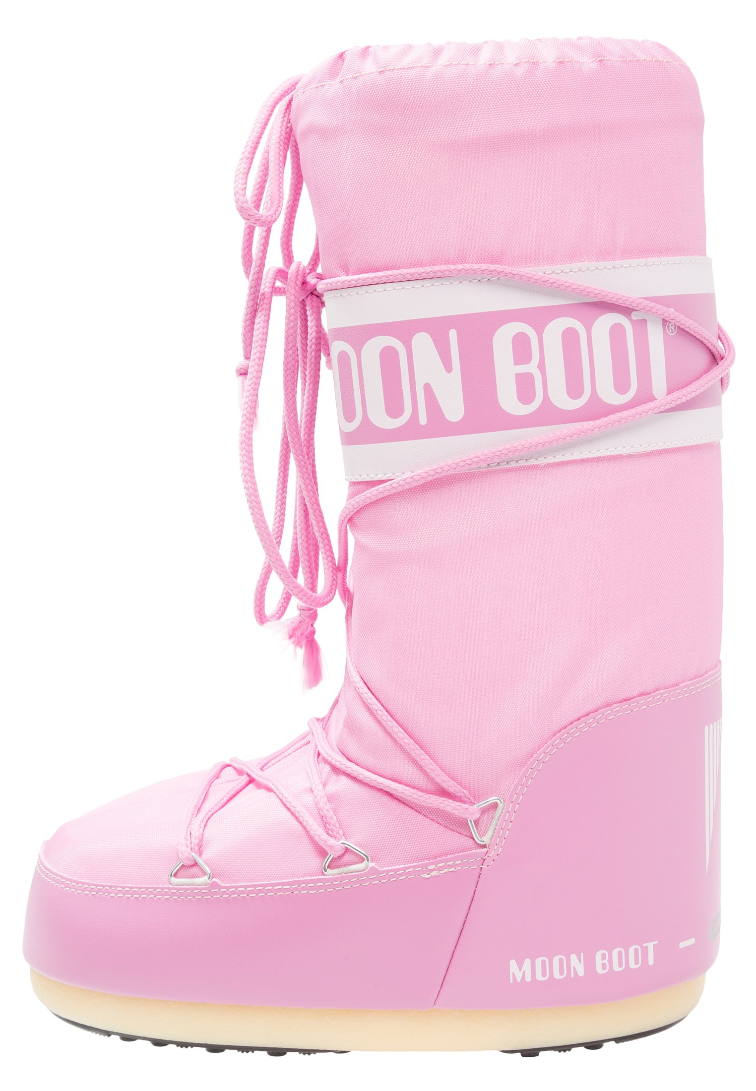 moon boots rose pale