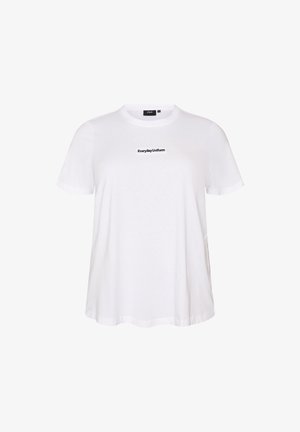 Zizzi, Camiseta básica - weiß