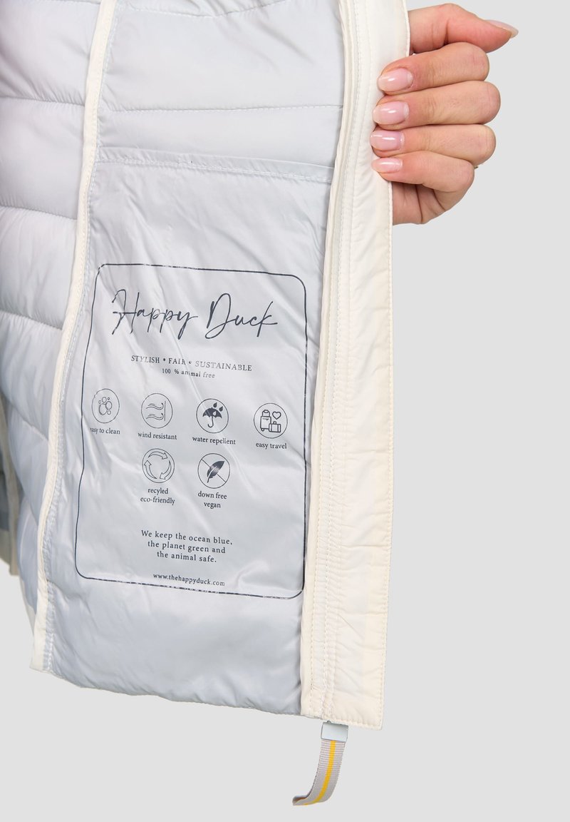 Damen Leichte Jacken | Happy Duck CUDDLY Übergangsjacke stardust/offwhite - OM80625 Damen Leichte Jacken | Happy Duck CUDDLY Übergangsjacke stardust/offwhite - OM80625