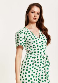 Liquorish POLKA DOT - Jumpsuit - white