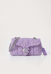 QUILTED COLORED SHOULDER BAG  - Rankinė per petį - iris