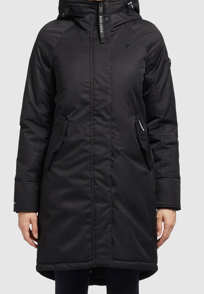 khujo Abrigo de invierno - black